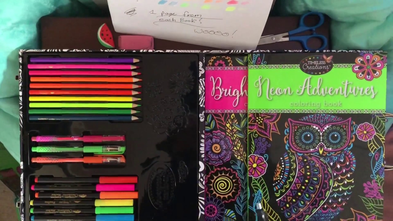Testing A CHILDRENS Art Kit By Timeless creations