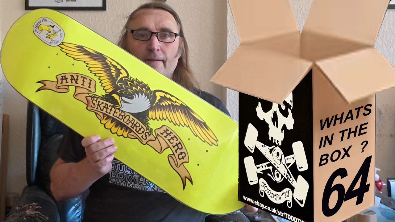 ЧТО В КОРОБКЕ 64 Распаковка для магазина Anti Hero, Creature, скейтбордические деки и другое
