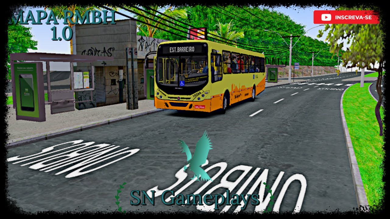 [OMSI 2] MAPA RMBH LINHA 332 SENTIDO ESTA&Ccedil;&Atilde;O BARREIRO