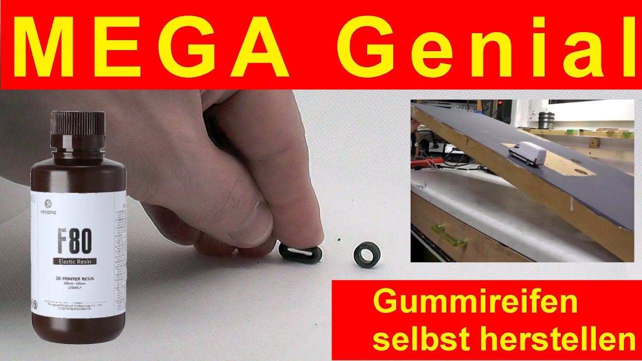 Mega DIY: Gummireifen für Car System Fahrzeuge selbst herstellen - Einfach und Effektiv!