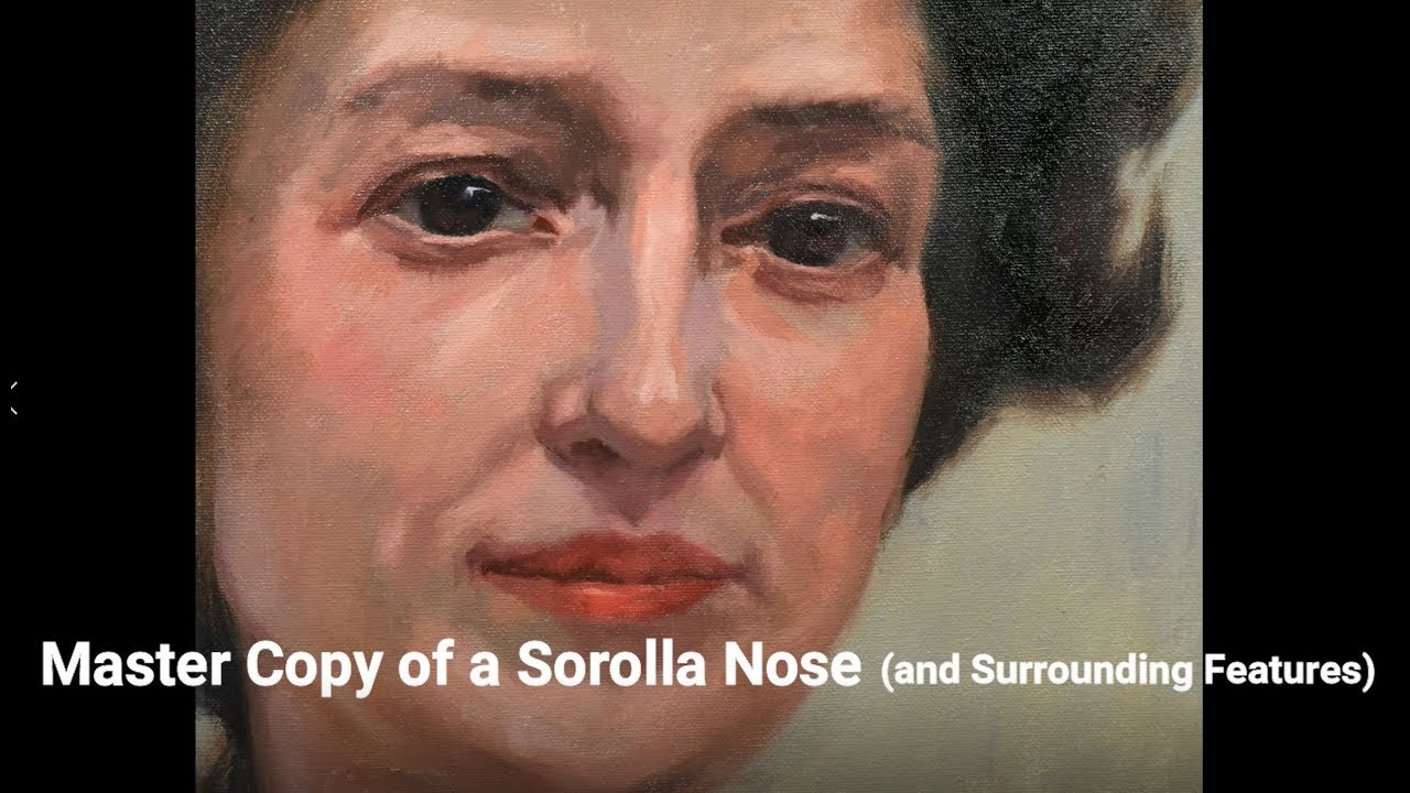 Master Copy of a Face by Sorolla