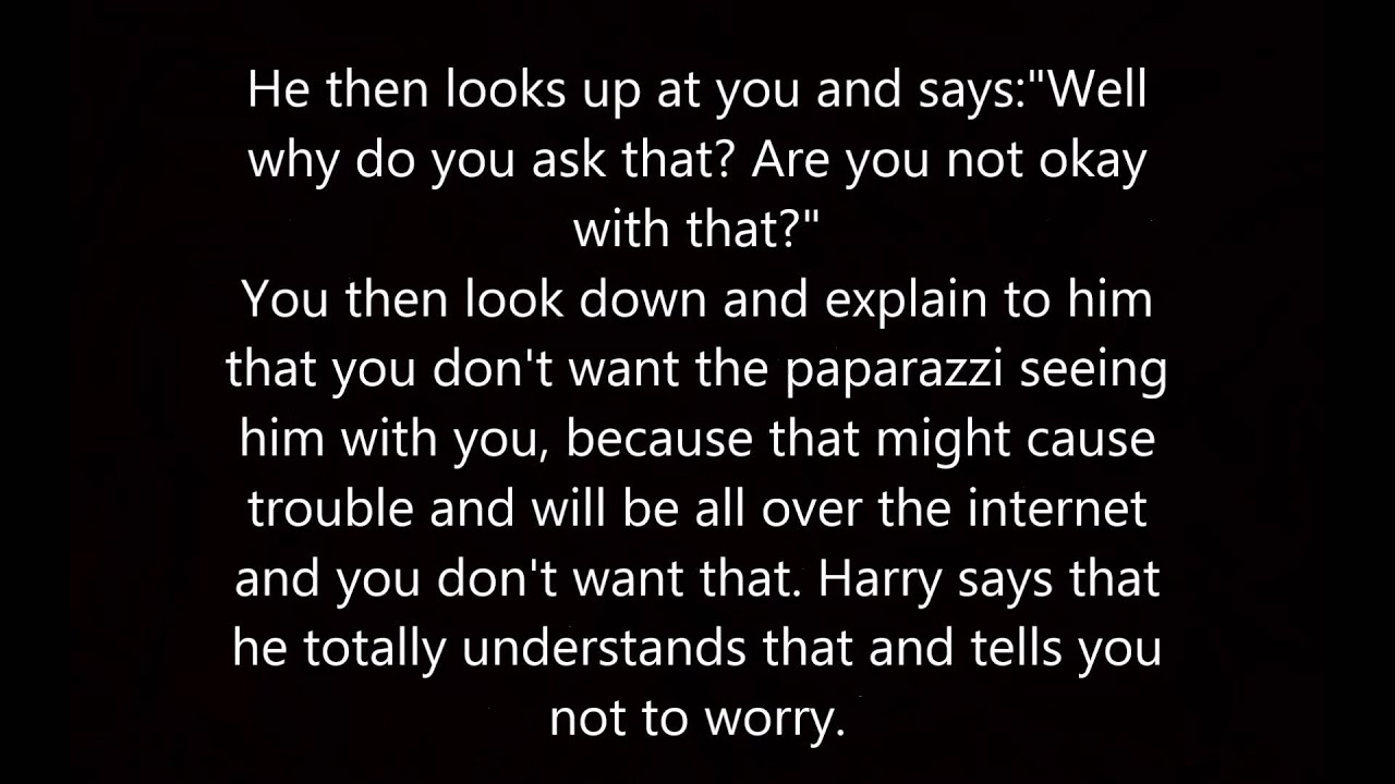 Harry Styles Imagine Part 2 || One Direction Imagine Series