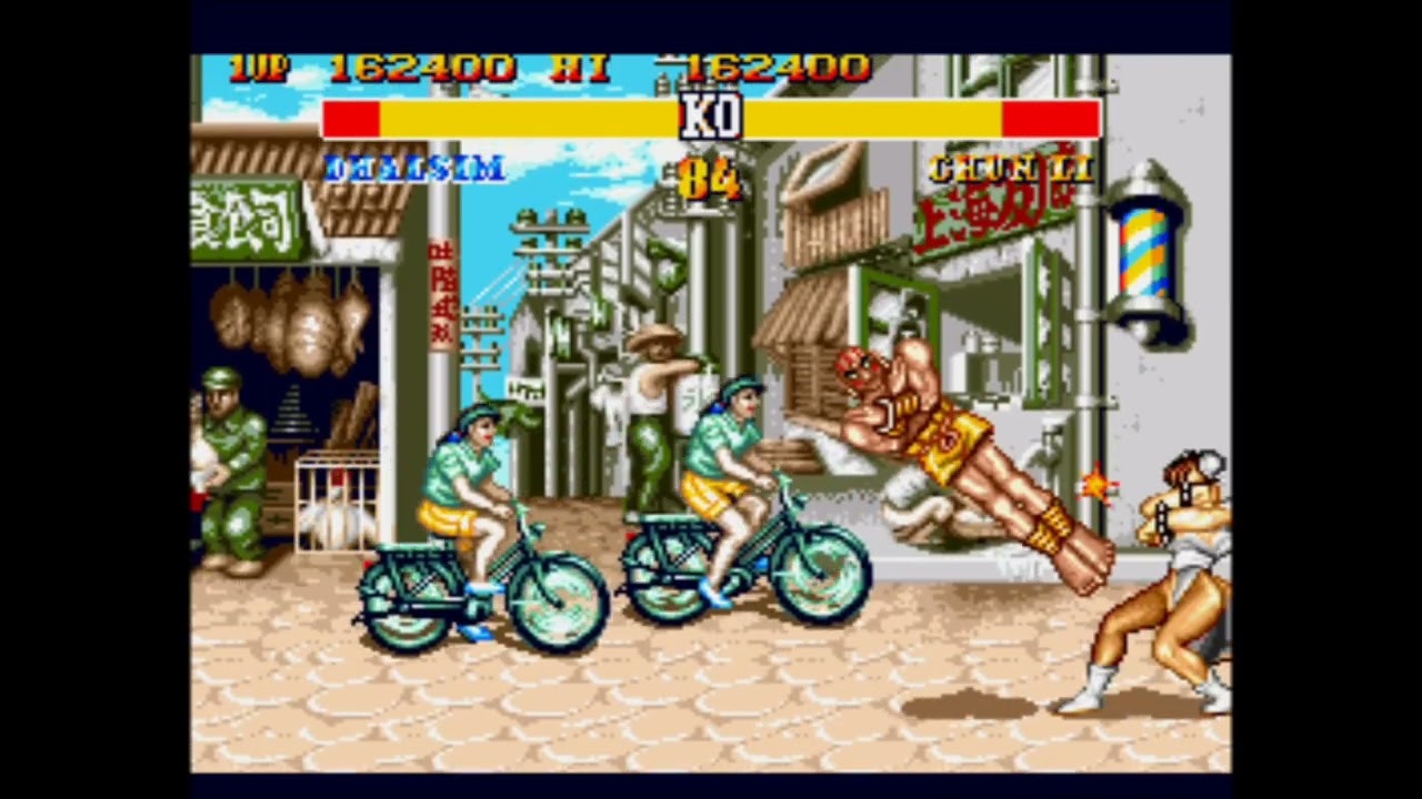 STREET FIGHTER II' SPECIAL CHAMPION EDITION HYPER SEGA MEGA DRIVE DHALSIM