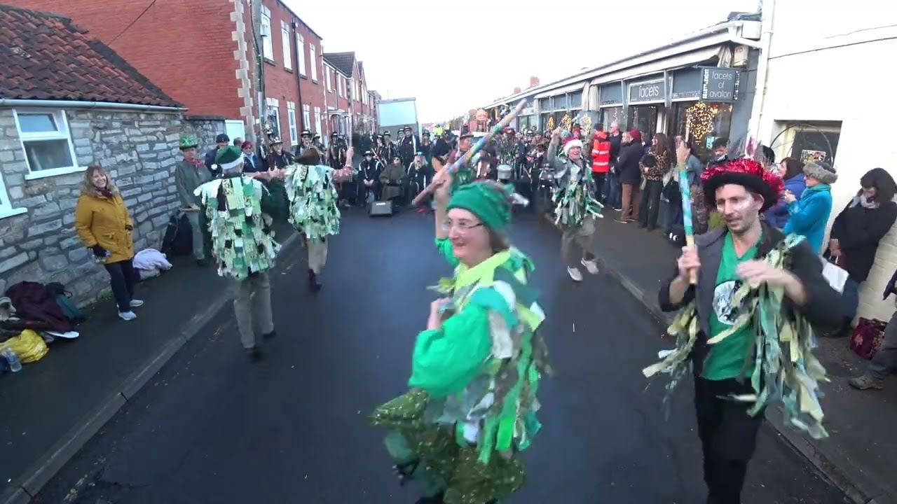 Glastonbury Border Morris Archers Way - Frost Fayre 2025