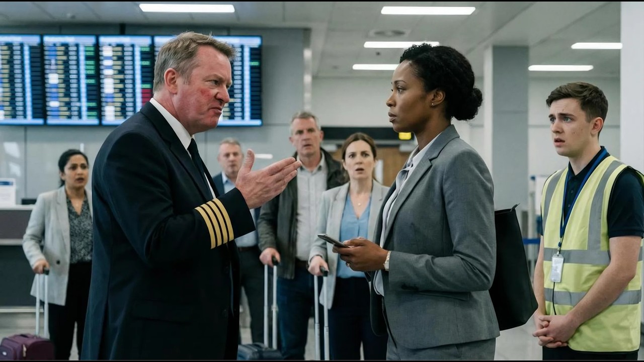 Pilot Humiliates Black Passenger at Gate — One Phone Call Reveals She Owns the Airline