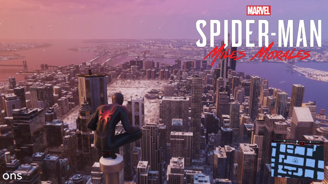 SPIDER-MAN: MILES MORALES Relaxing Gameplay  [4K 60FPS ULTRA]