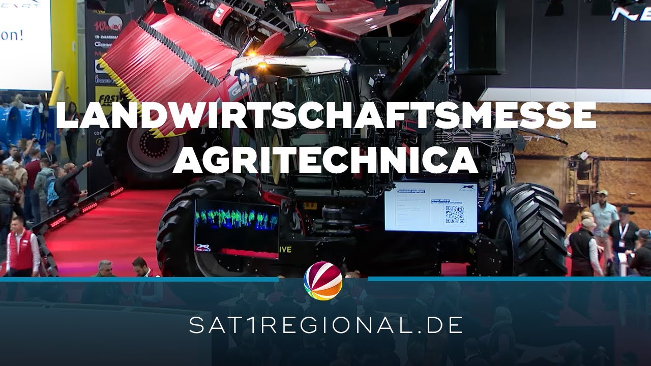 Landwirtschaftsmesse Agritechnica er&ouml;ffnet