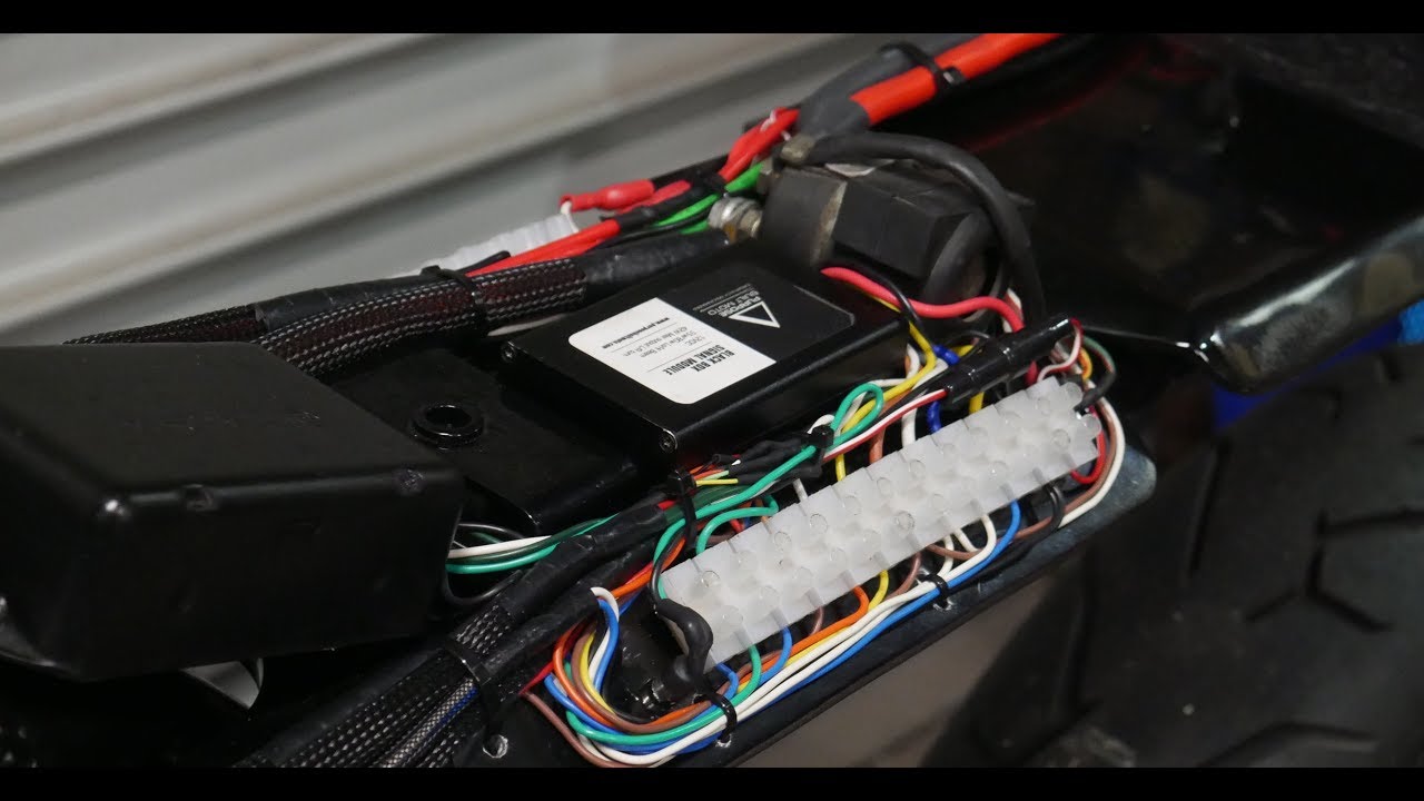 How to install a motorcycle relay - M unit alternative | Purpose Built Moto