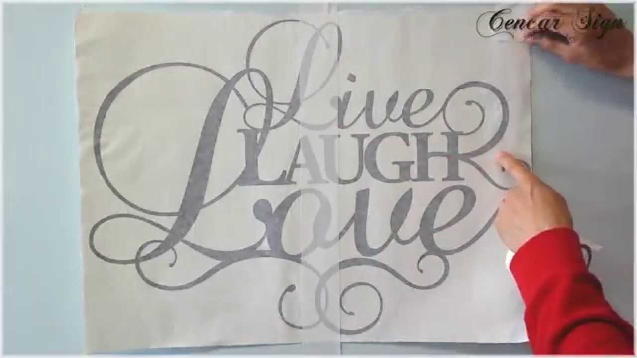 Easiest, Quickest way to apply the sticker 2min. Vinyl wall  sticker fitting instruction.