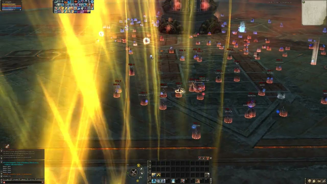 L2MAD TEAM VS TEAM MEGA FIGHT , Lineage II Interlude 2026