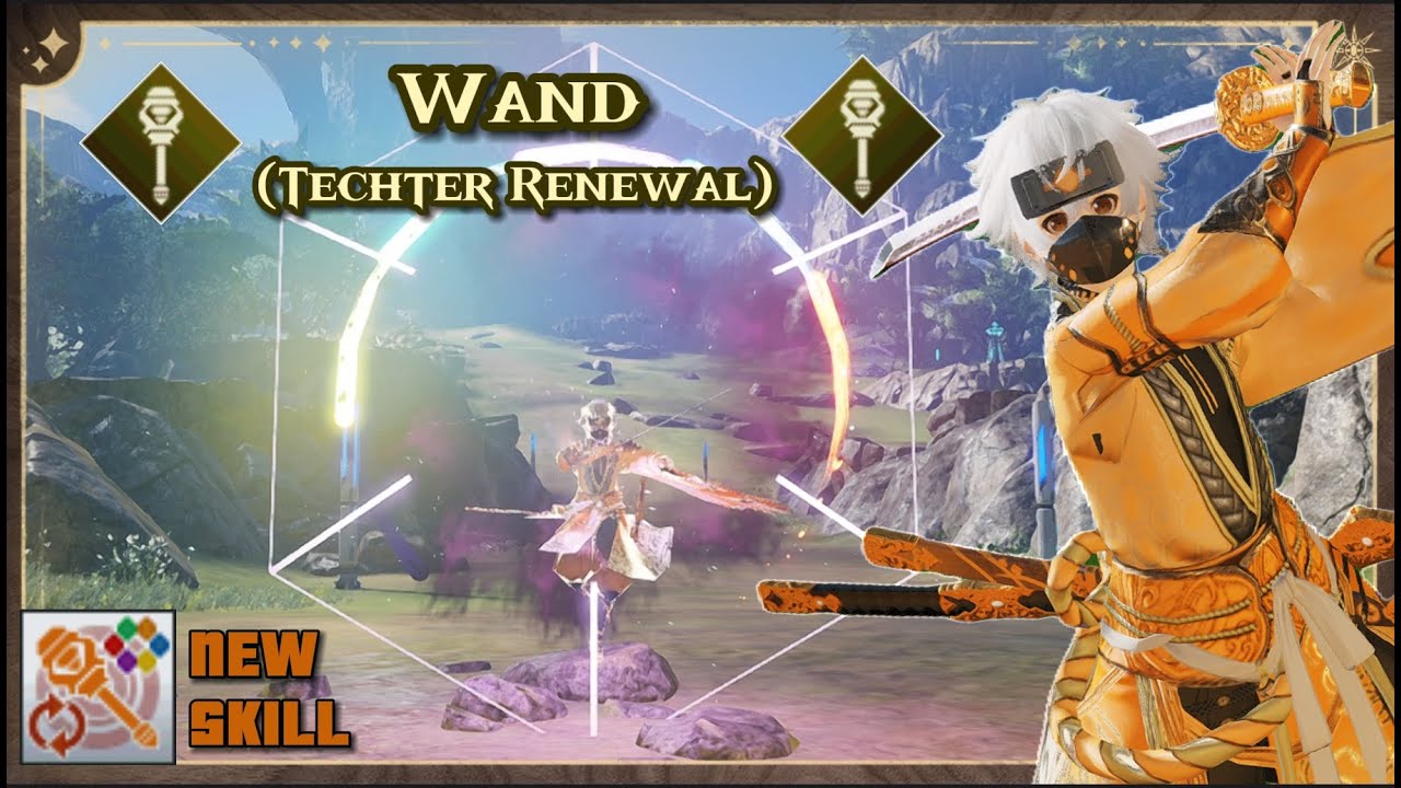 [PSO2NGS]: WAND / TECHTER RENEWAL