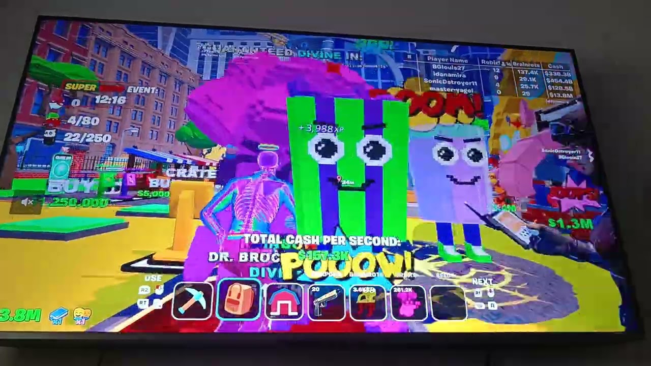 פרחים נגד בריינרוטים בפורטנייט 