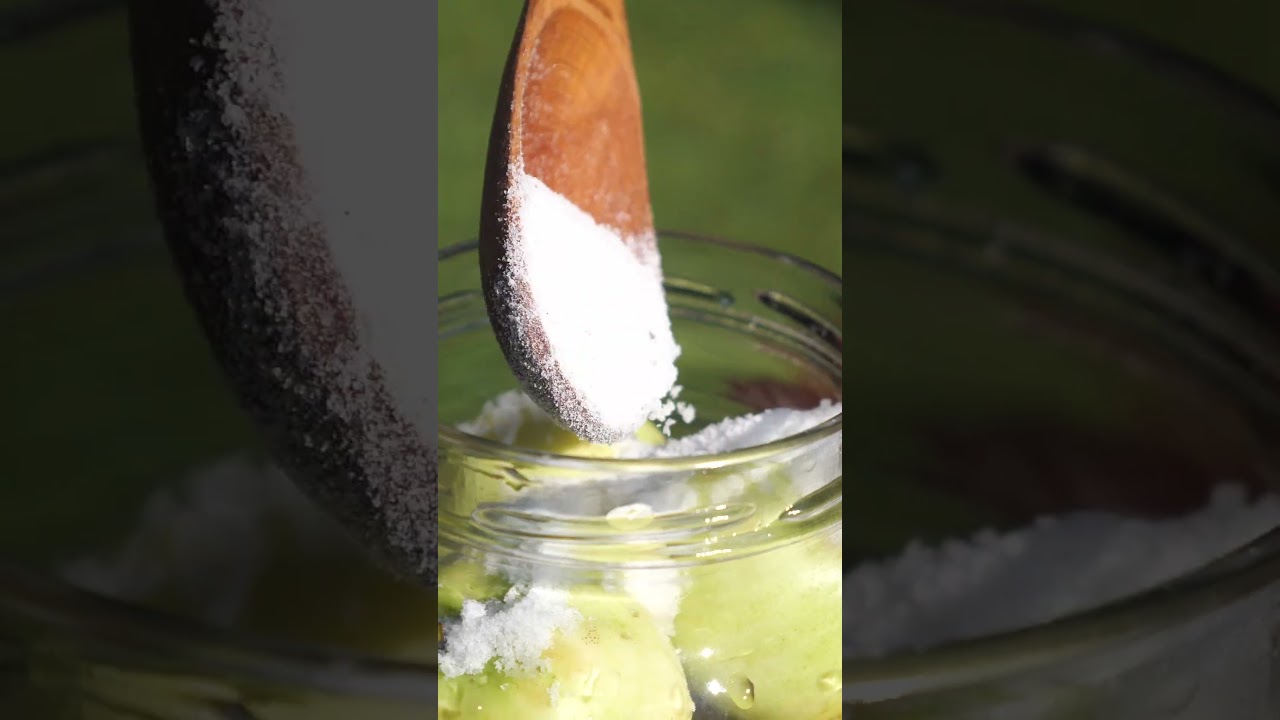 A woman makes fermented (kvasheni) apples in the village