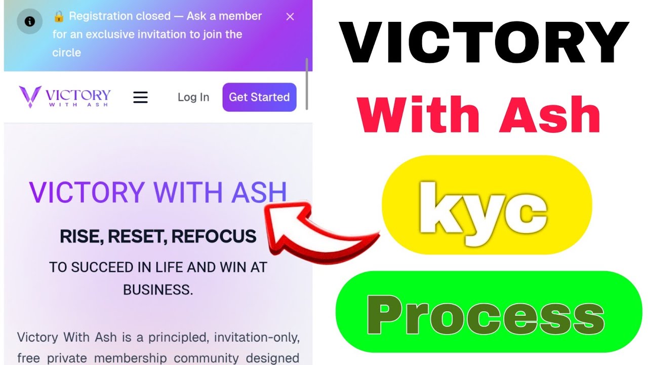 VICTORY with ash kyc kaise | Victory With Ash | how to fix victory with ash kyc problem