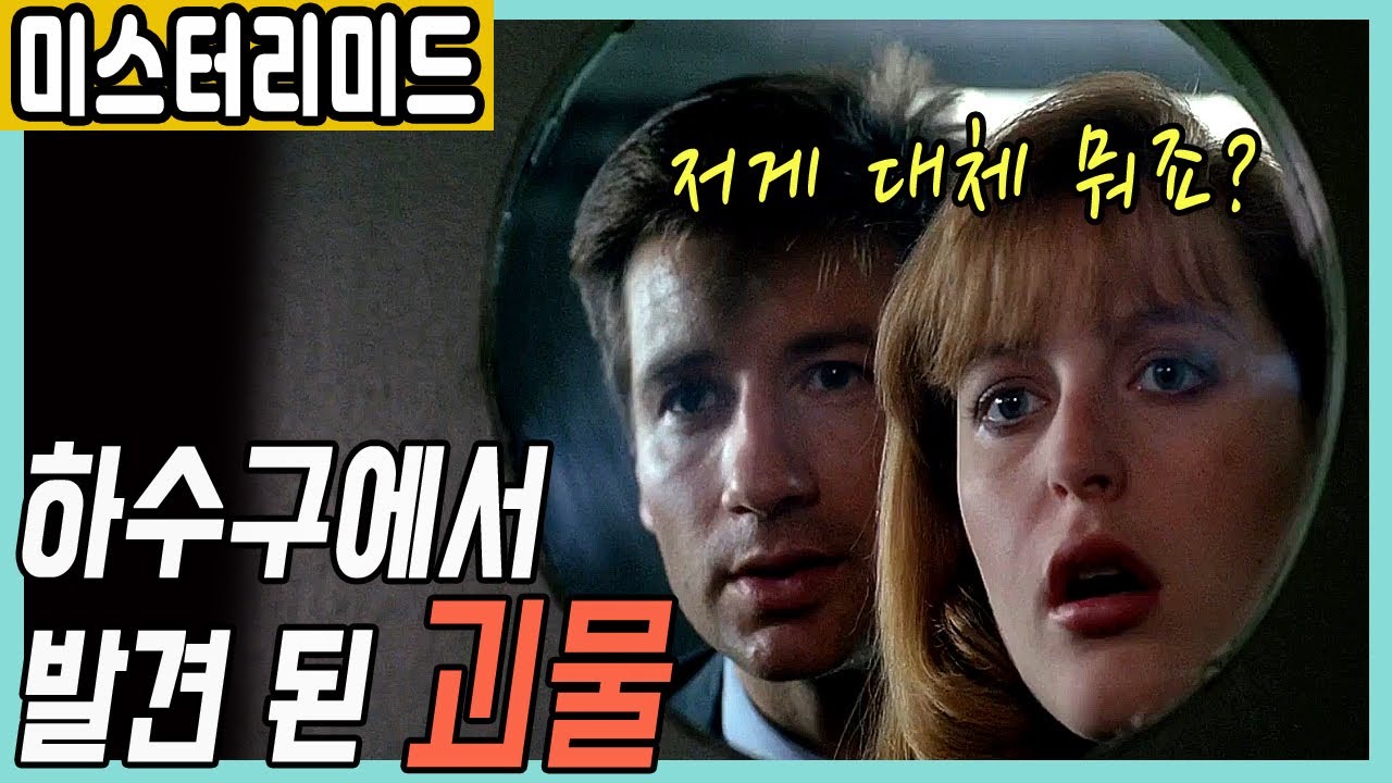 하수구에서 발견 된 기생충 괴물🎬[미스터리미드_더빙판_XFILE]:결말포함