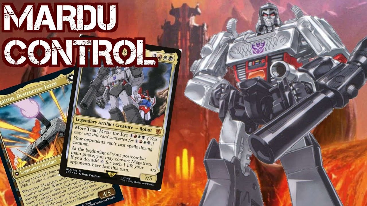 Профиль колоды командира, Артефакты Мегатрона расходуются, EDH