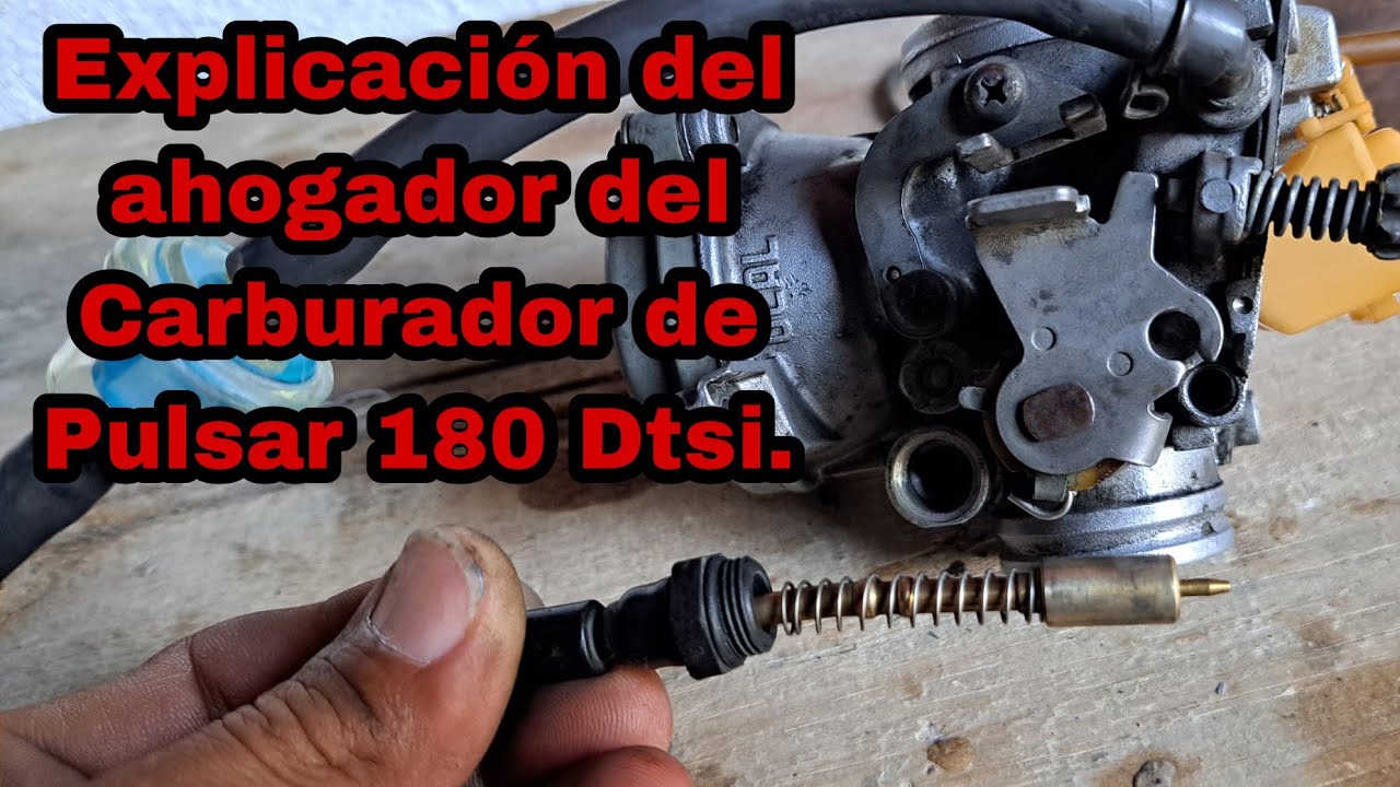 ✅️Explicación del ahogador del Carburador de Pulsar 180 Dtsi y ralenti 2023..