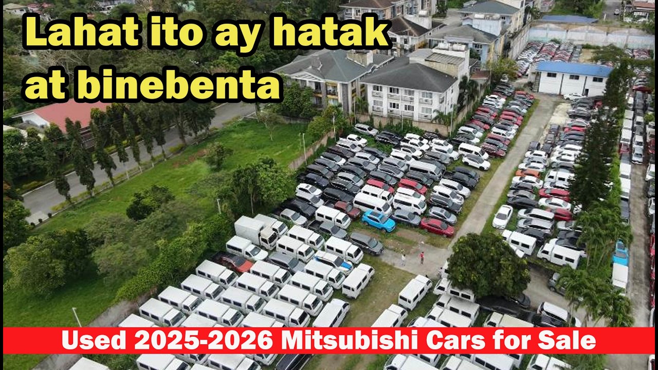 Used 2025, 2026 Mitsubishi Motors vehicles for sale at Tagaytay Warehouse with low prices