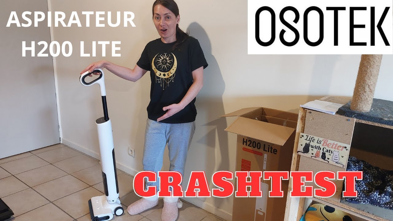 Je teste l'ASPIRATEUR H200 LITE OSOTEK #osotek
