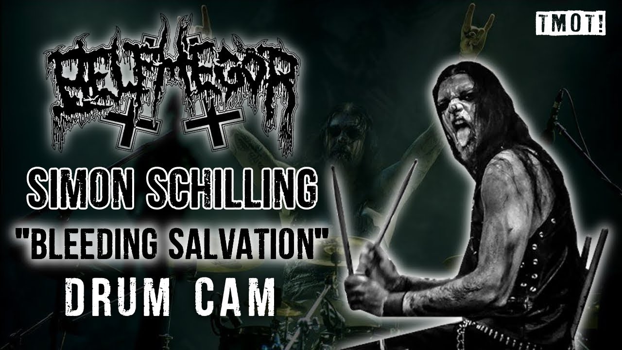 DRUM CAM: Simon Schilling of Belphegor - “Sanctus Diaboli Confidimus” and “Bleeding Salvation” Live