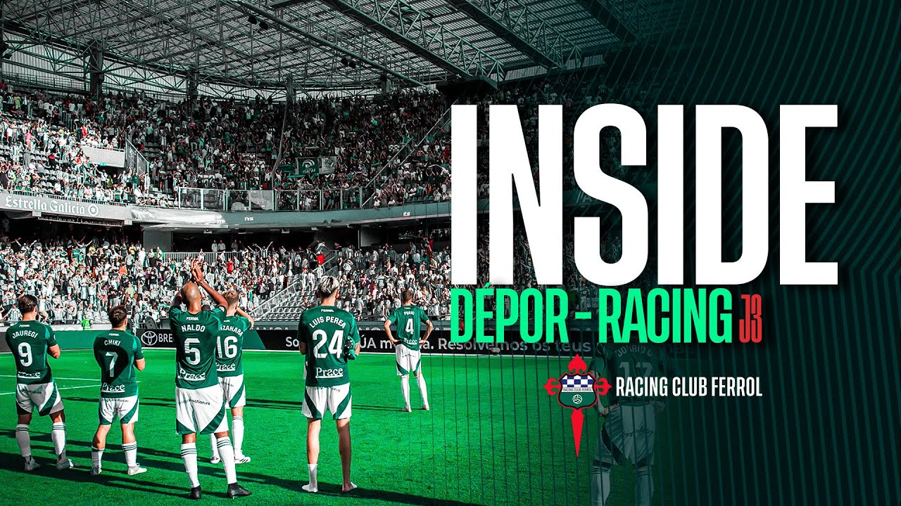 INSIDE 📹 | #DéporRacingFerrol #inside #amalata #laligahypermotion #RCF #Ferrol #Estoesferrol