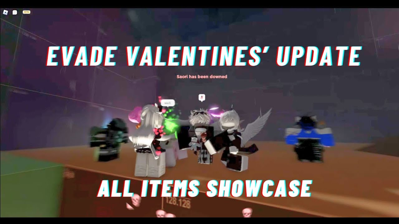Evade Valentine Update 2024 | All Items Showcase