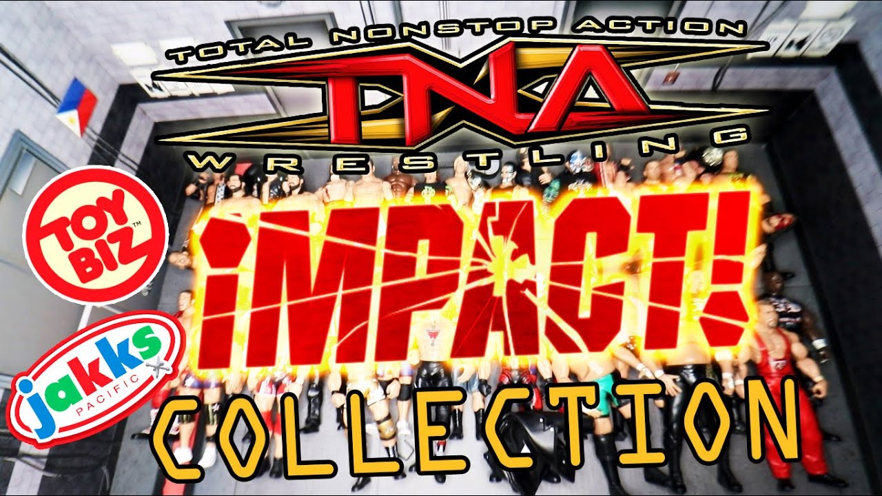 TNA WRESTLING IMPACT! RARE ACTION FIGURES COLLECTION (NOSTALGIA) - Gentle KEBOY