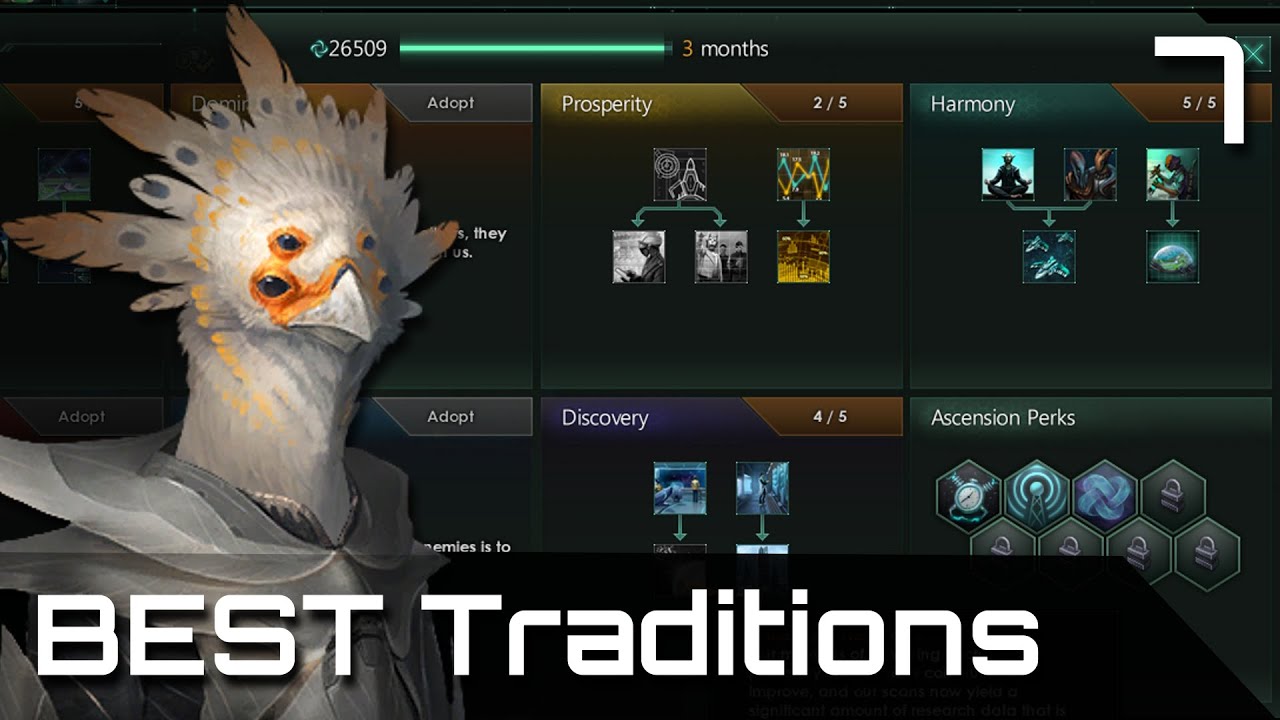｢Stellaris｣ How to Choose TRADITIONS - In a Nutshell [7/10]