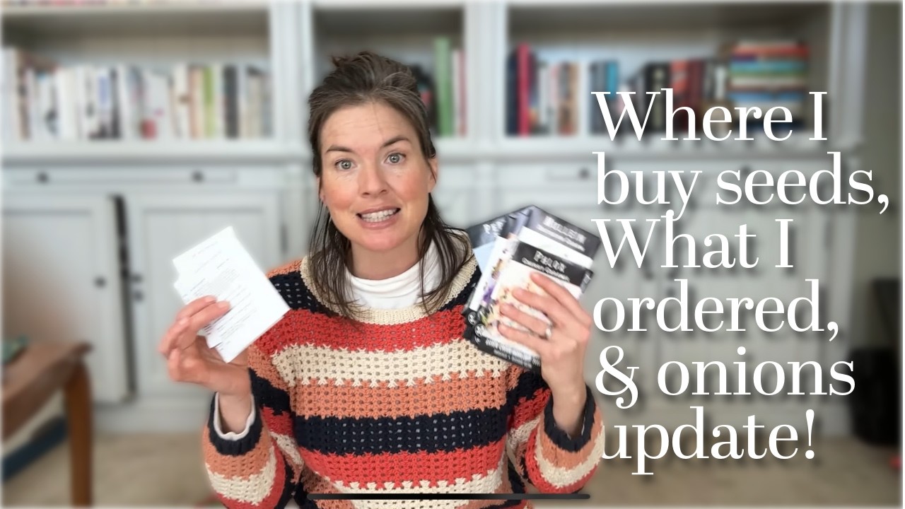 Where I buy my seeds, 2026 seed order + onion update | What am I doing the the same?