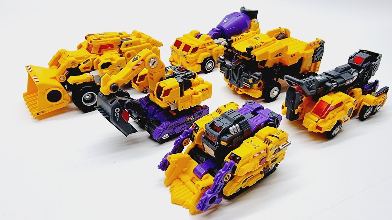 TransFormers G2 Construction Devastator Transformation Master Made SDT-09 Demolisher