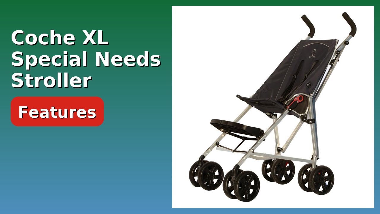 REVIEW (2026): Coche XL Special Needs Stroller. ESSENTIAL details.