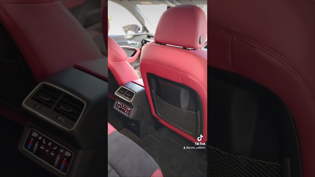Audi E-Tron Nappa leather &  Alcantara interior
