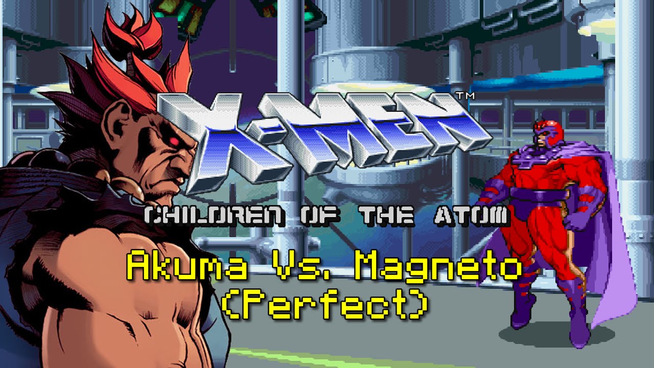 X-Men: CotA - Akuma vs. Magneto (Perfect)