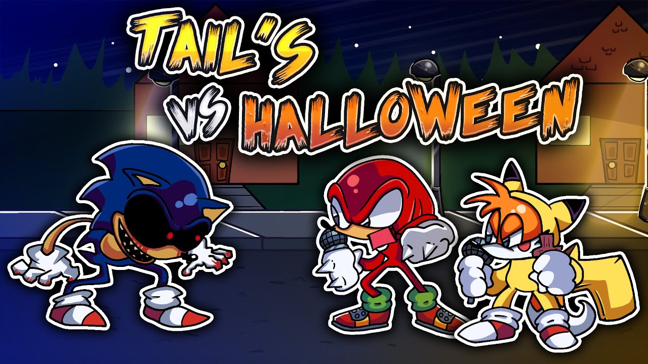 REACCIONAMOS Y JUGAMOS A TAILS HALLOWEEN EN FNF / Vs Tail's Halloween [FULL WEEK]