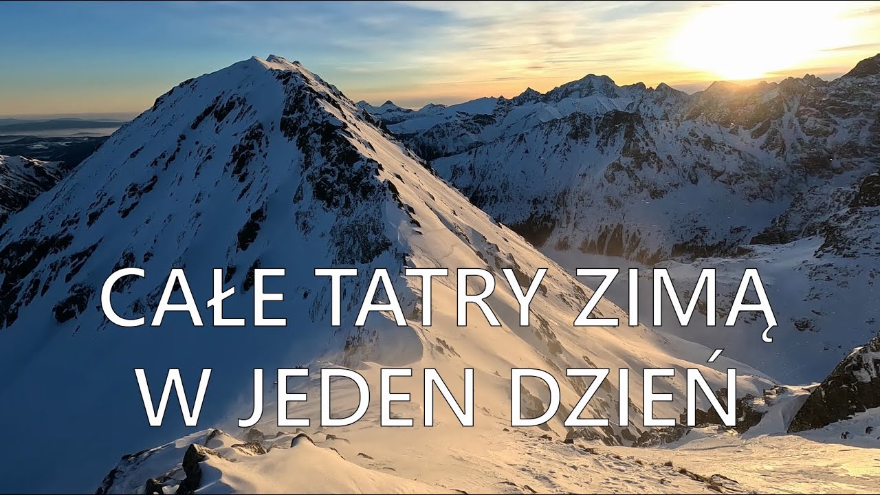 WSZYSTKIE SCHRONISKA w Tatrach Polskich ZIMĄ W 1 DZIEŃ + test szarlotek