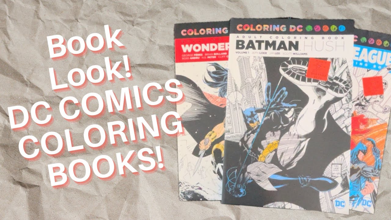 Book Look! COLORING DC!