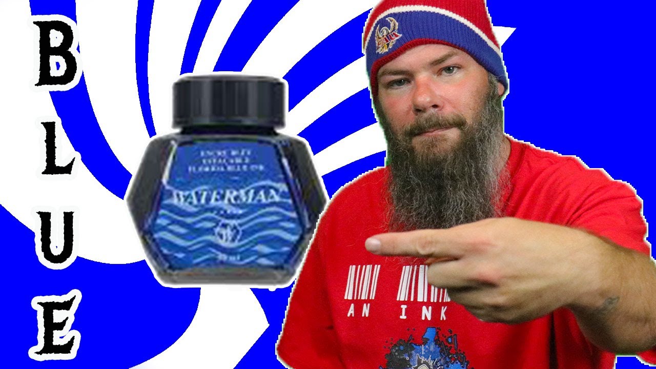 Waterman Serenity Blue  or Florida Blue Fountain Pen Ink #fountainpenink #fountainpens