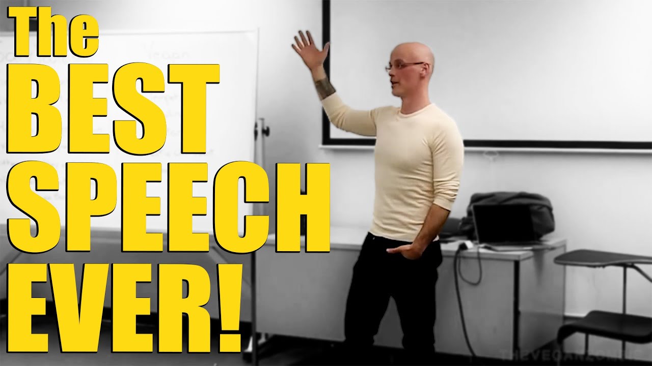 Best Speech You Will Ever Hear - Gary Yourofsky