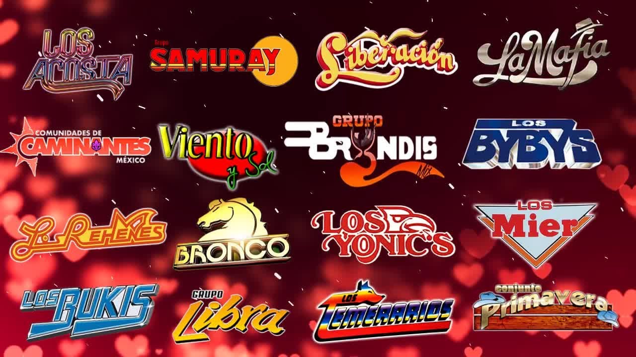 Los 30 Super Gruppos Romanticas Para Enamorados Mix | Temerarios, Liberaci&oacute;n, Bryndis, Acosta y m&aacute;s