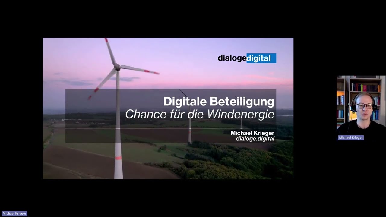 Digitale Bürgerbeteiligung - Chance für die Windenergie