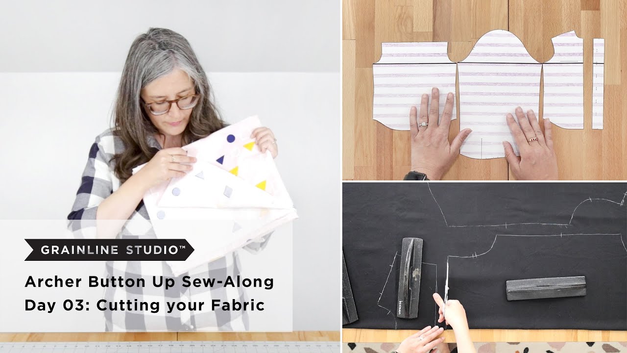 Archer Sew-Along: Day 03 – Cutting Your Fabric