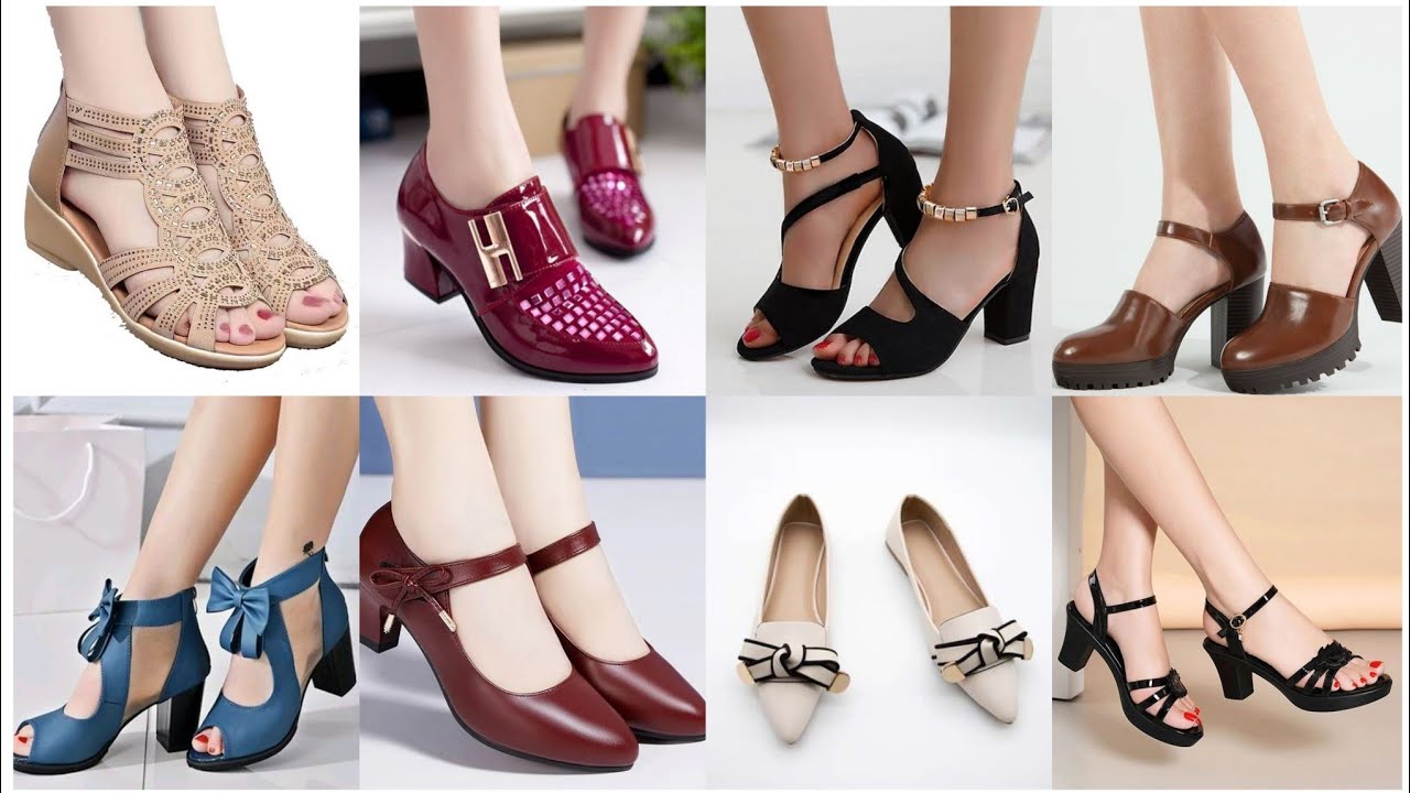 Letest new collection of trendy and Beautiful mix shoes designs collection