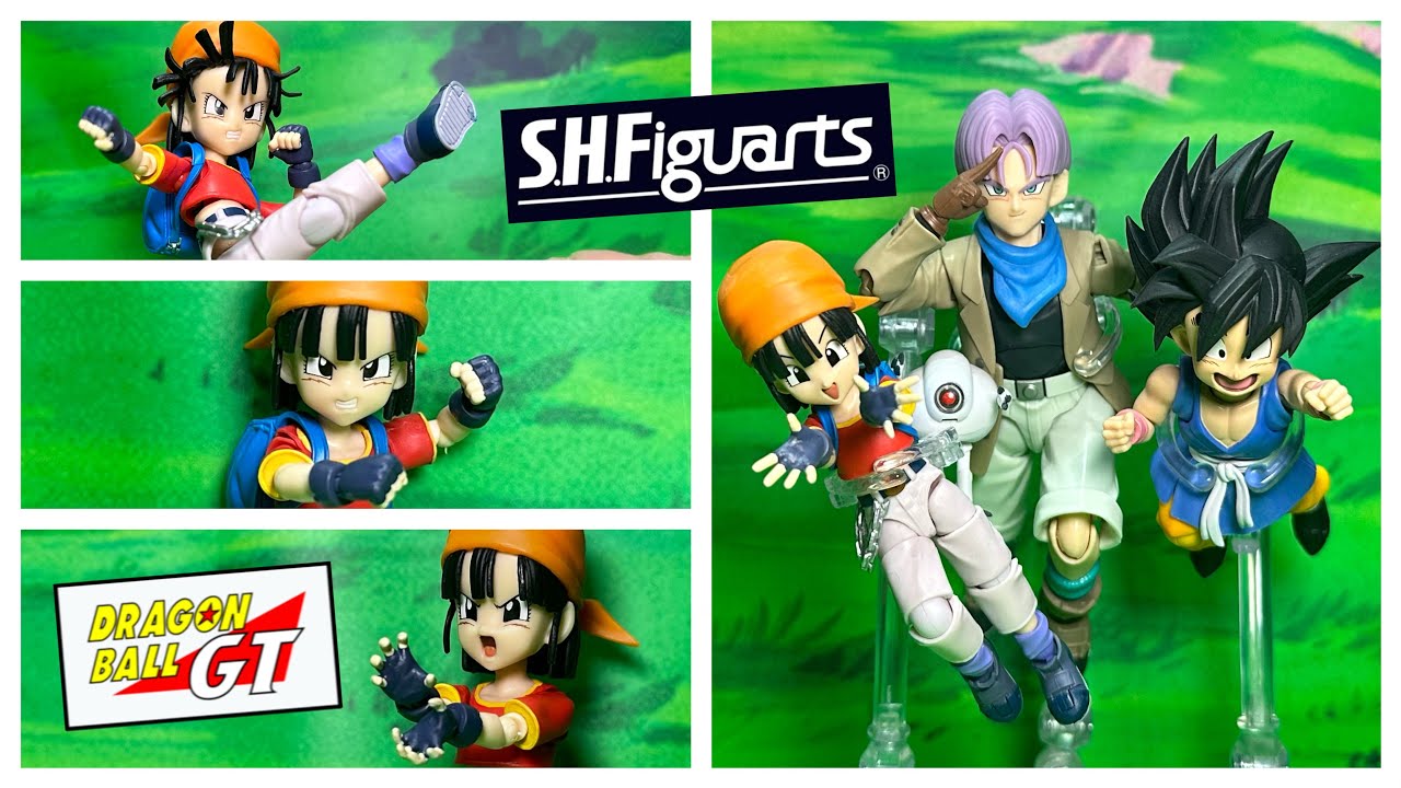 S.H.Figuarts PAN -GT- & GILL Dragon Ball GT / SHF 龍珠GT 阿包 & 機露 #actionfigures #dragonball ドラゴンボールGT