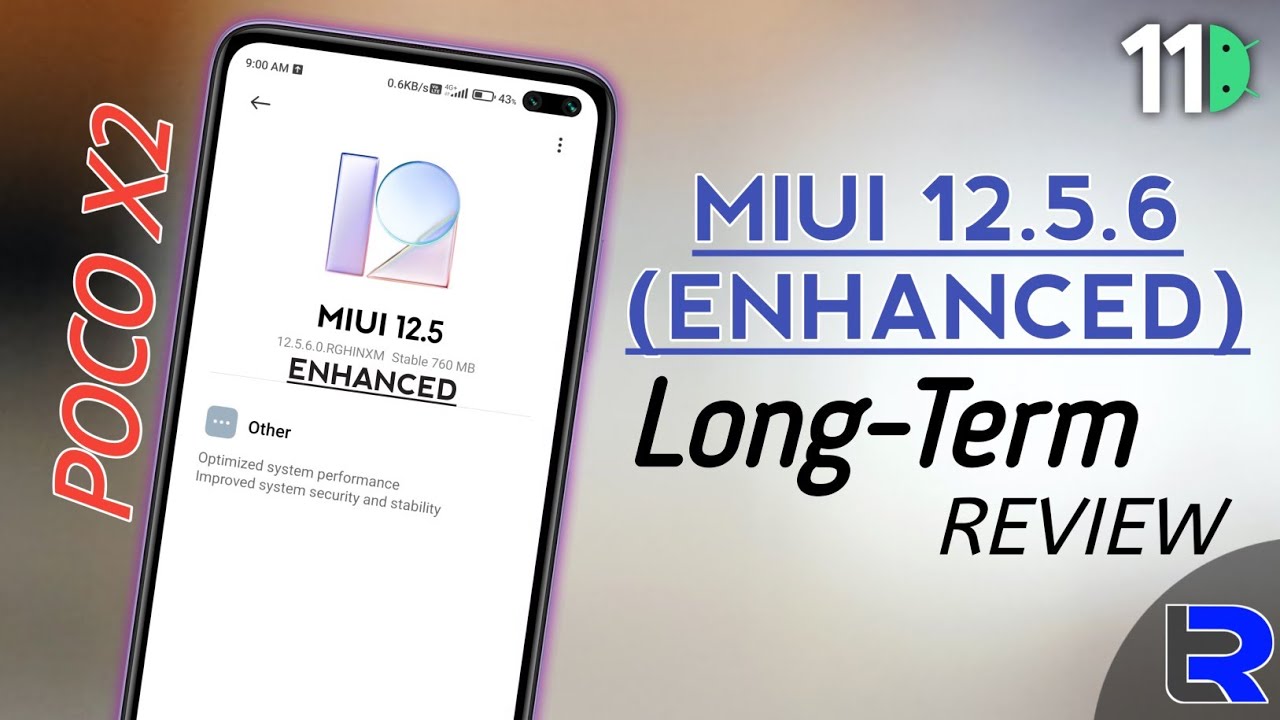 POCO X2 MIUI 12.5.6 Enhanced Update Detailed Review | New features?? & Bugs?? | POCO X2 MIUI 12.5.6
