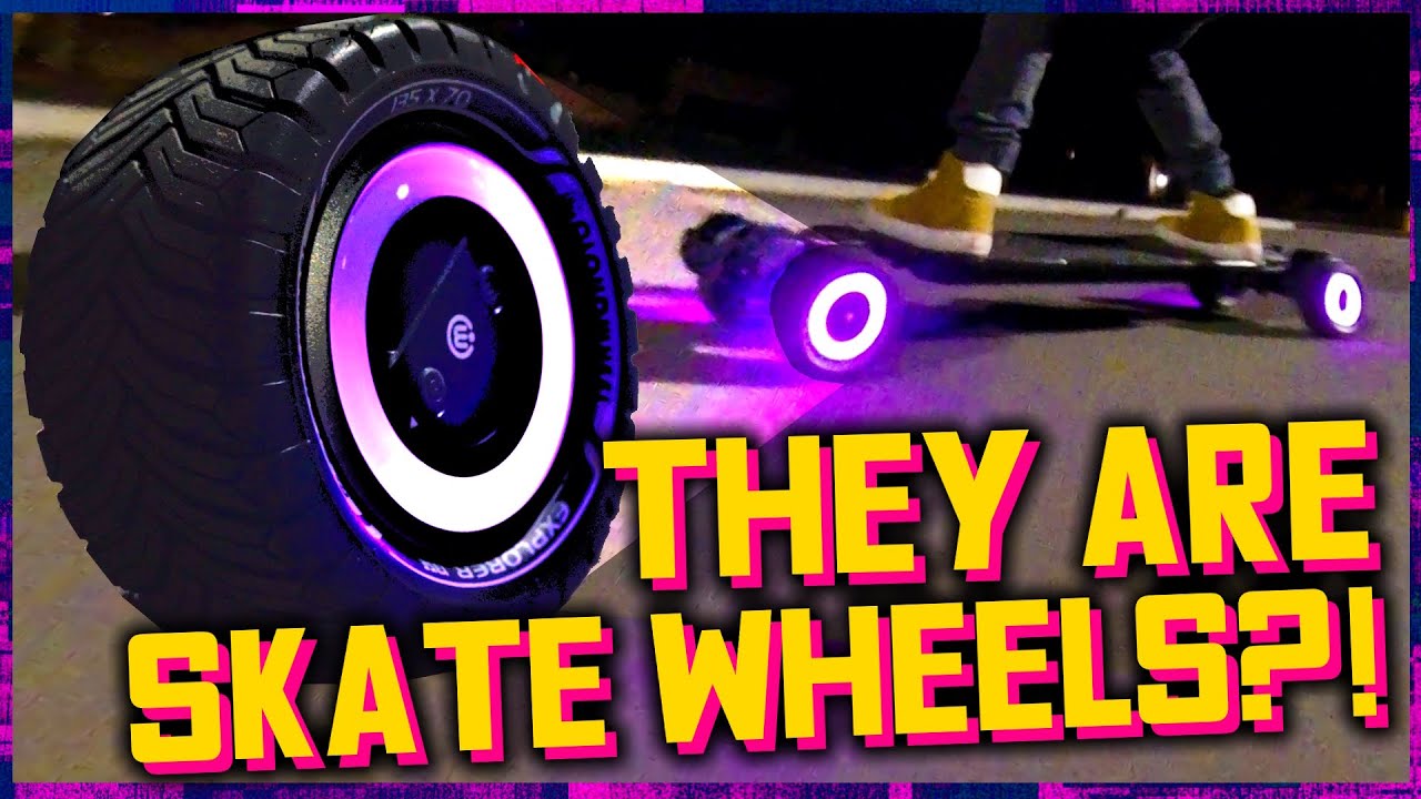 These are SKATE wheels?? (Cloudwheels Explorers 135)