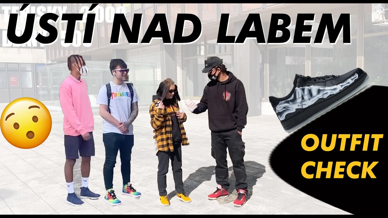 OUTFIT CHECK: ÚSTÍ NAD LABEM | OUTFIT ZA 40K,  SOUTĚŽ O JORDAN 1 A SLAVNÝ YOUTUBER!