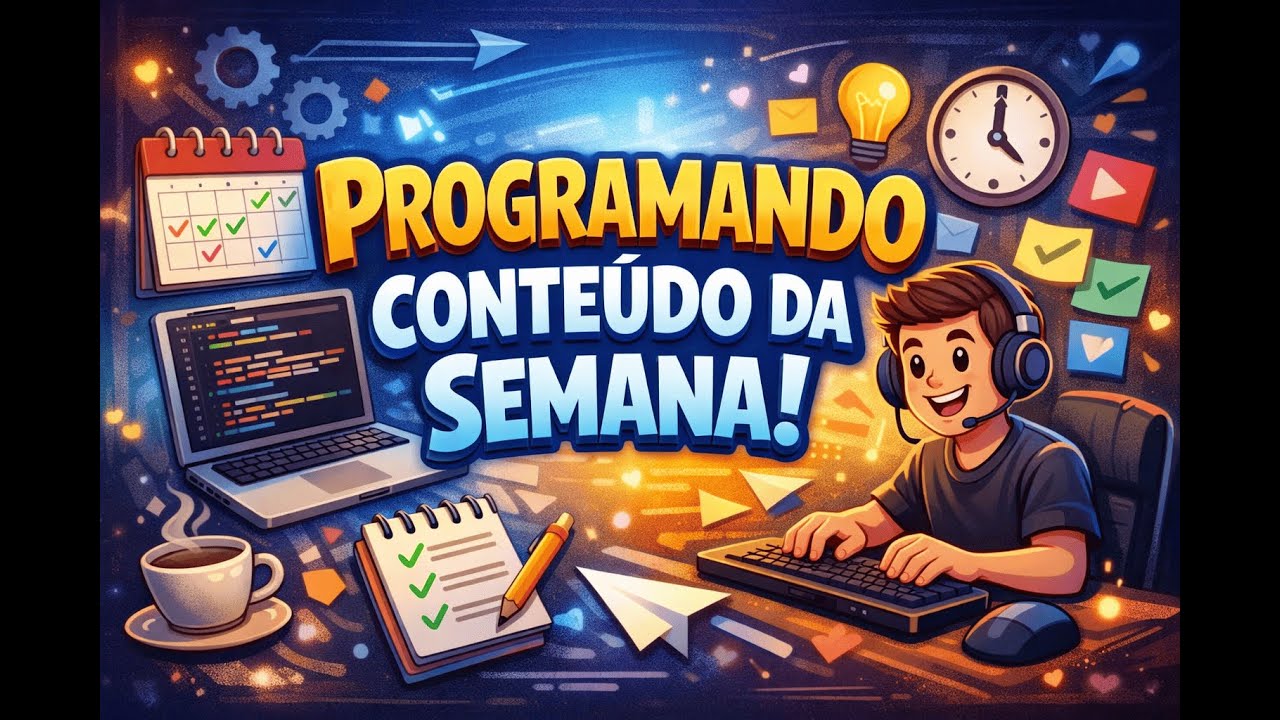 Programando Conteúdo da Semana! 
