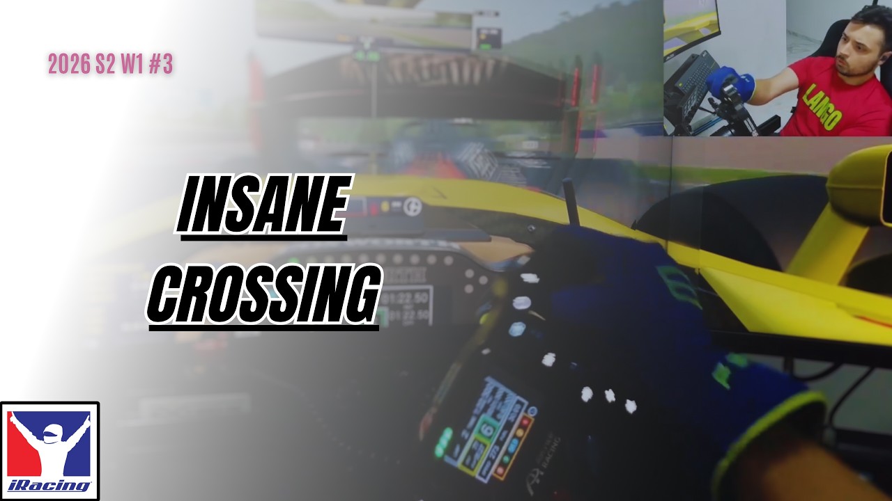 INSANE CROSSING | iRacing Crash Compilation | 2026 S2 W1 #3