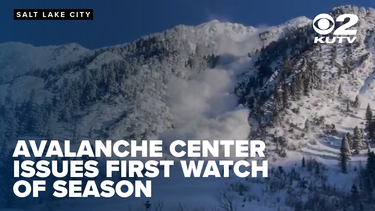 Avalanche Center issues first Watch of season for Utah's mountains ahead of heavy snow