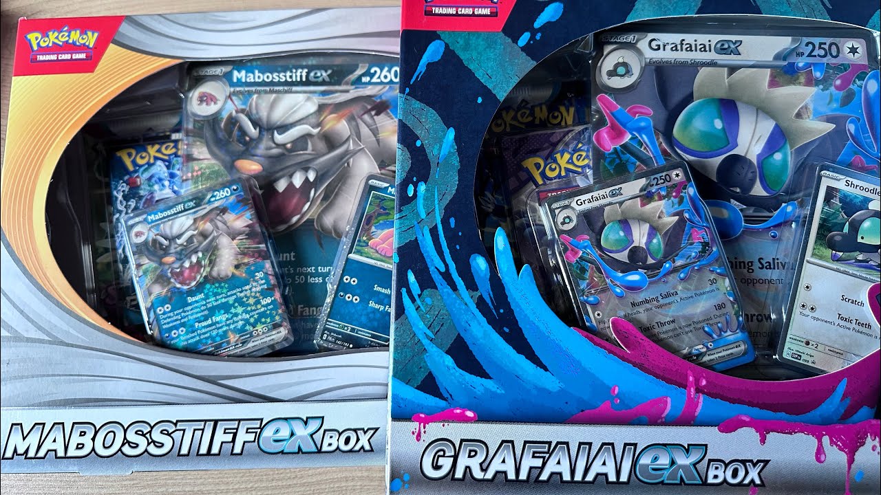 ¿¿ QUÉ CONTIENEN ESTAS CAJAS ?? 📦🤔| Apertura & Unboxing | Mabosstiff Ex vs Grafaiai Ex ✨